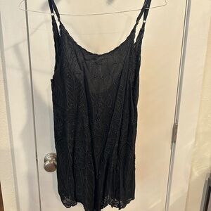 Cleobella Embroidered mini slip dress size small